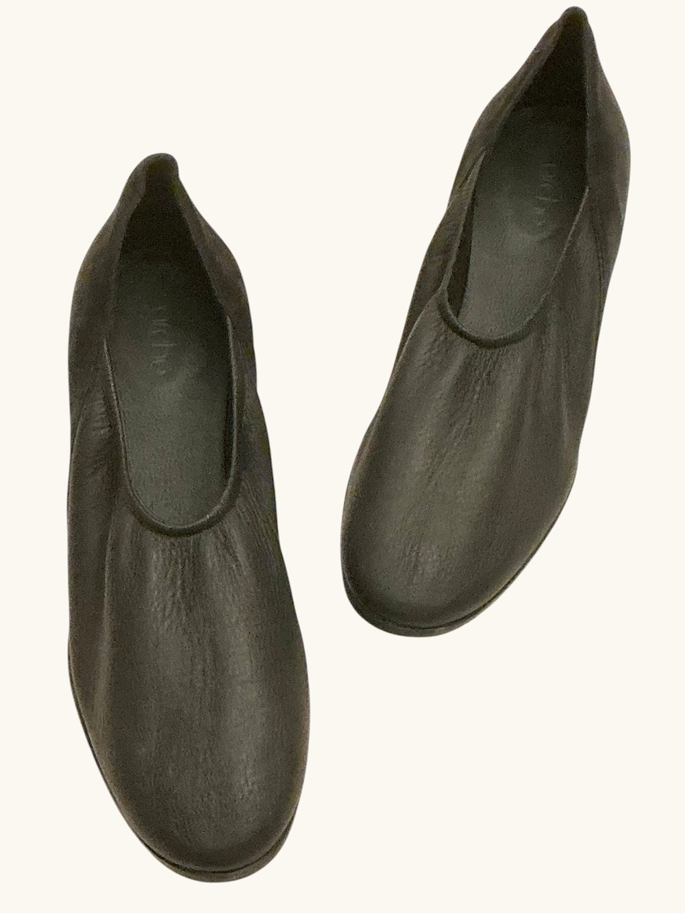 Arche Black Leather Ballet Flats Slip-On Comfort Shoes Women’s Size- EU 40/9 - Picture 2 of 16